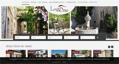 Desktop Screenshot of logi-one-immobilier.com